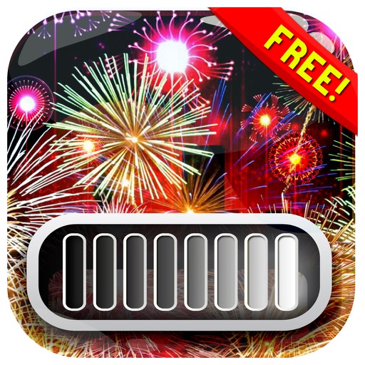 Frame Lock – Fireworks : Screen Maker Photo  Overlays Wallpaper Free Edition icon