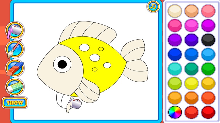 Puzzles And Coloring Games - For Kids Learning Painting and Animals