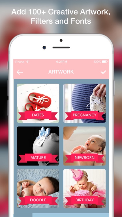 Baby Sticker - Capture Baby Milestones and Pregnancy Milestone to Make Baby Story for Instagram screenshot-4