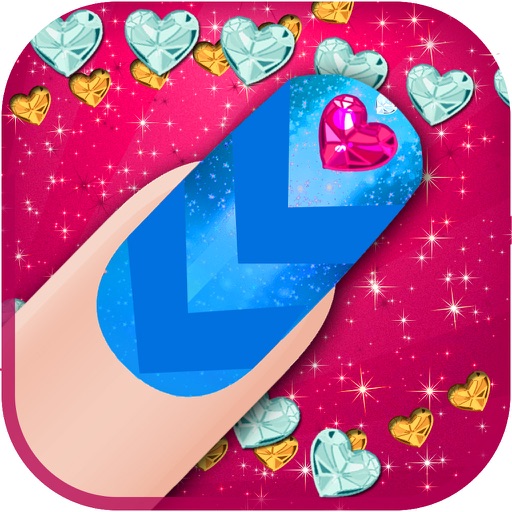 Glamour Nails Art Studio - Create Popular and Fashionable Manicure Nail Design.s Icon