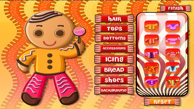 Design Your Own Gingerbread Man - Dressup Game(圖3)-速報App