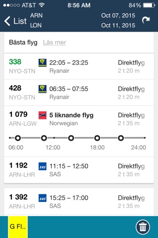 Stockholm Arlanda Airport Pro (ARN/NYO/BMA) + Flight Tracker radar screenshot 4