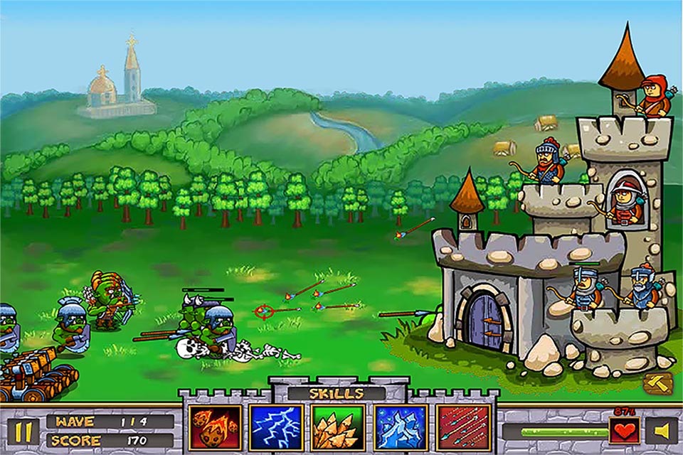 Castle Clash:Archery Story - Great Strategy TD Battle Games screenshot 3