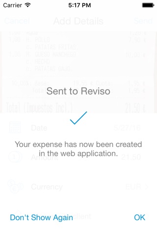 Reviso Expenses screenshot 3