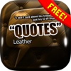 Daily Quotes Inspirational Maker in Leather Fashion Free