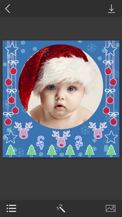 Santa Christmas Photo Frames - Decorate your moments with elegant photo frames