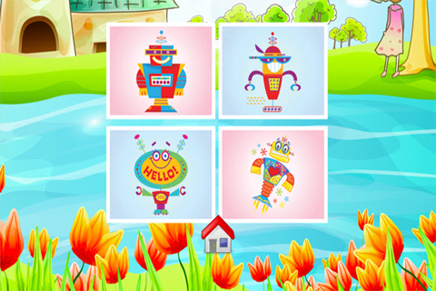 Robot Coloring Book - Drawing and Painting Colorful for kids games free screenshot 4