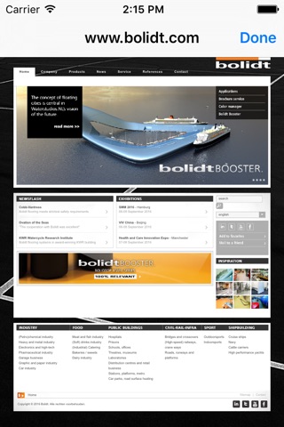 Bolidt Magazine screenshot 2