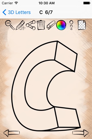 Draw And Play 3D Letters screenshot 4