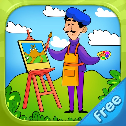 Occupations - Living Coloring Free icon