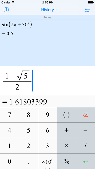 Calcility - Redefine Calculator (Lite)のおすすめ画像1