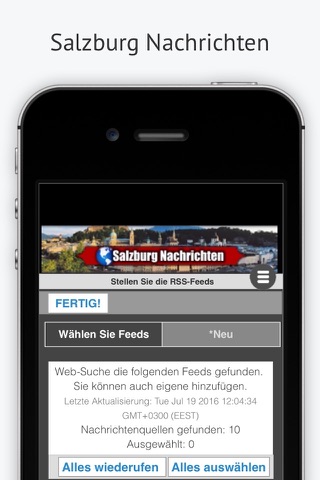 Salzburg Nachrichten screenshot 3