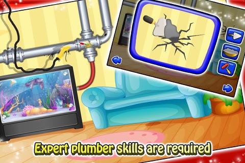 House Plumber Repairing – Repair & fix home sanitary in this kids game screenshot 4