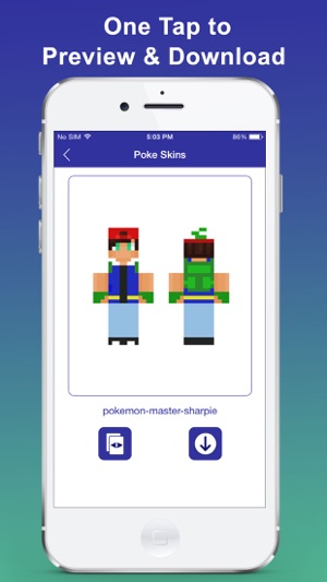 Poke Skins for Minecraft - pokemon Go edition Free(圖2)-速報App