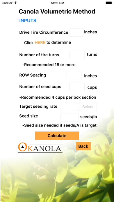 How to cancel & delete Grain Drill Calibration Calculator from iphone & ipad 2