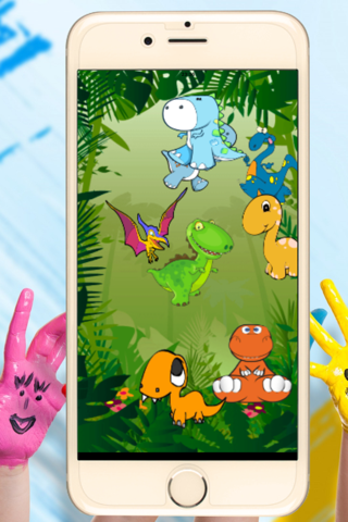 Dinosaur Baby Game: rattle toy with lots of dinosaur, all babies, girls and boys love to shake it and play it - free for download screenshot 2