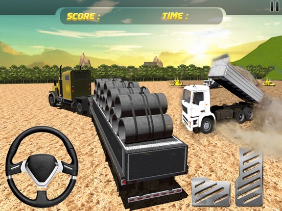 Screenshot #4 pour pont constructeur Construction Conducteur de camion 3D Simulateur : Légendaire Hors route Pelle Grue