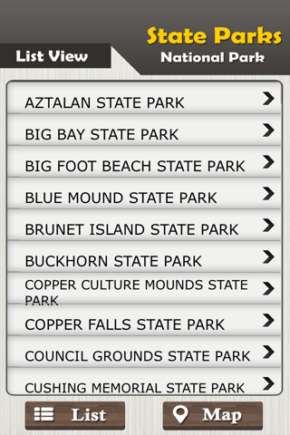 Wisconsin State Parks & National Park Guide screenshot 3