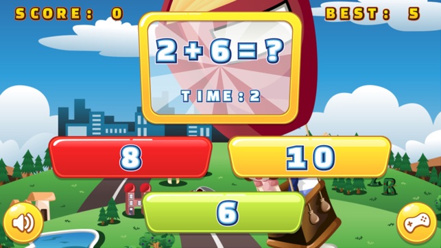 Math Game For Kids - 數學遊戲 遊戲的孩子 心算(圖2)-速報App