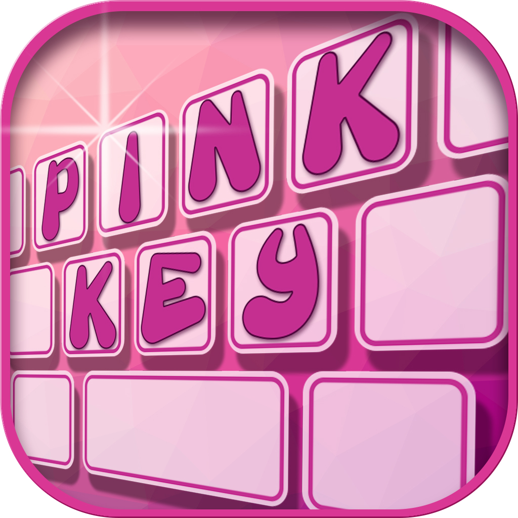 ピンク キーボード カスタム 色 キーボード チェンジャー とともに かわいい 背景 そして フォント Iphoneアプリ Applion