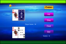 Game screenshot A Chuck of Luck Casino- Macao Progressive BJ and Solitaire Edition apk