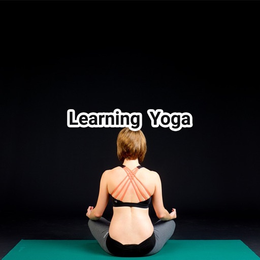 Learning yoga icon