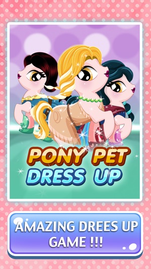 My Pet High Pony Monster Dress Up - 造物主人物的後裔娃娃女孩的友誼比賽(圖1)-速報App