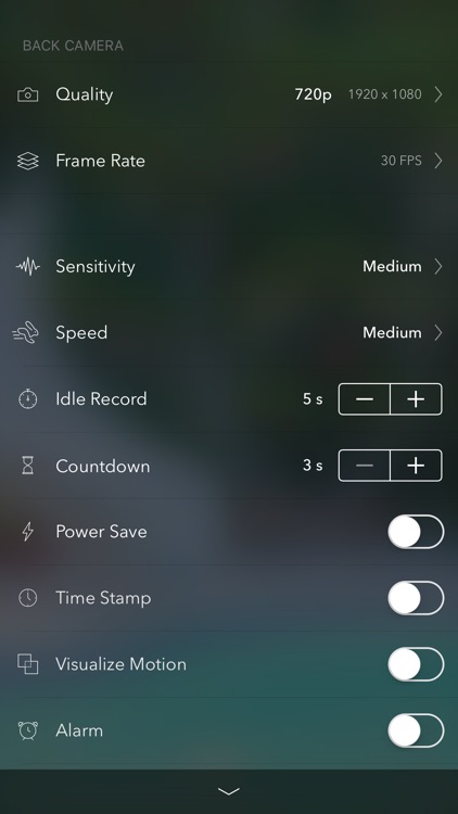 Cambush - Motion Detector Video Camera - Surveillance, Detection, Security, Spy Cam App screenshot-3