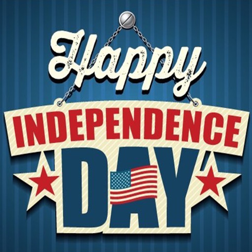 Happy 4th July - Happy Independence Day America Greeting Cards icon