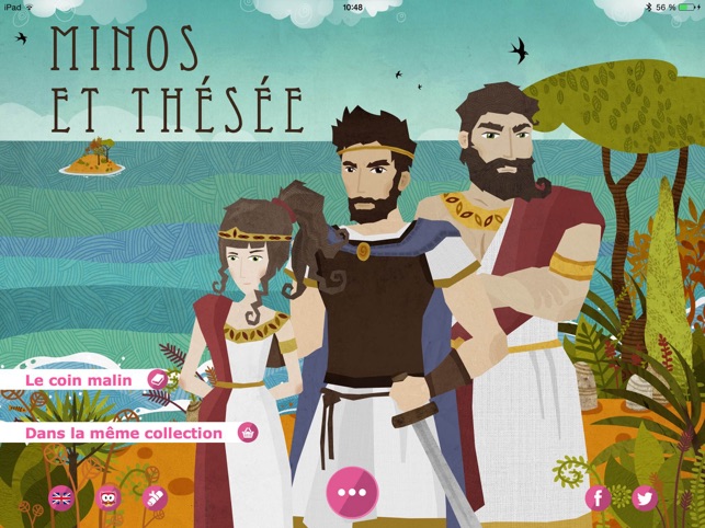 Minos et Thésée