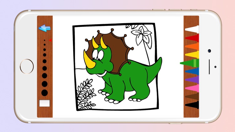 Dinosaur Coloring Book For Game Kid Educational & Learning With Free