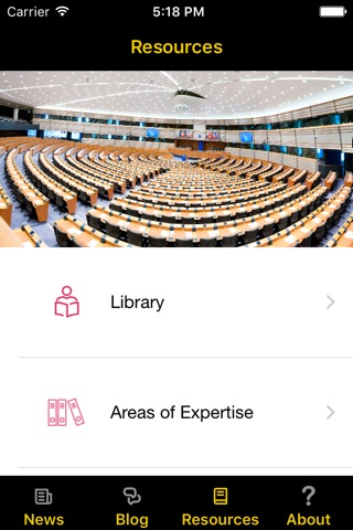 Agora Portal for Parliamentary Development screenshot 2