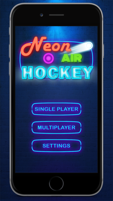 ホッケー ２人 プレイ グロー エアホッケー 対戦ゲーム 無料 Air Hockey Freeのおすすめ画像4