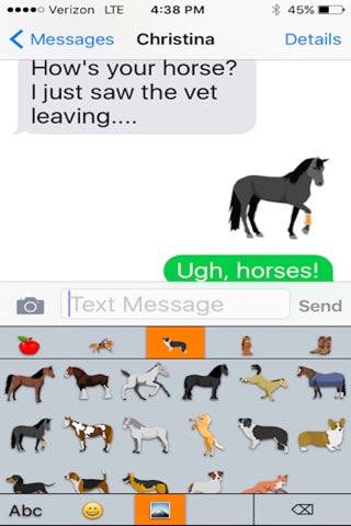 HorseMoji: Equestrian Emoji screenshot 3