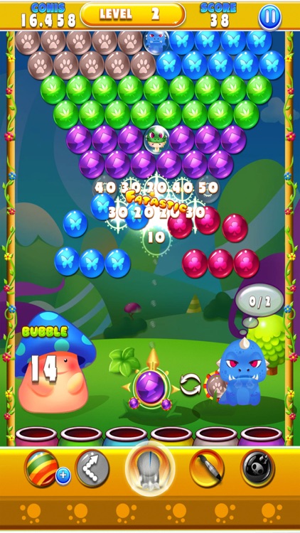 Bubble Shooter- Word Bubbles Pop Witch Land 2