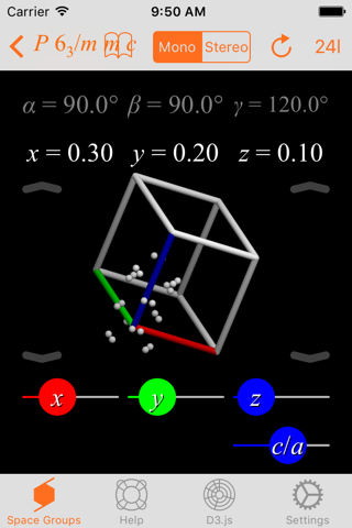 Space Groups screenshot 2