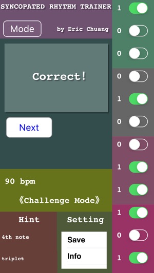 SYNCOPATED RHYTHM TRAINER(圖3)-速報App