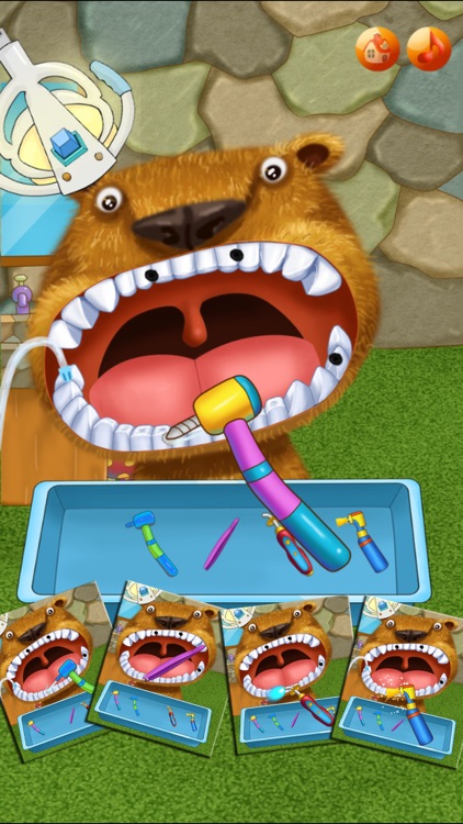 Dentist:Pet Hospital-Animal Doctor Office:Fun Kids Teeth Games for Boys & Girls.