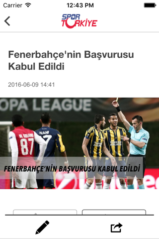 Spor Türkiye screenshot 2