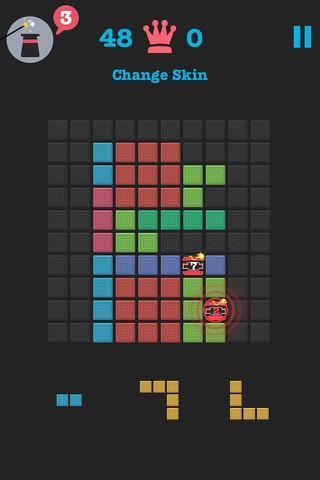 1001 Block Puzzle - A classic brick game about connect line, merged cell & match 10/10 dots screenshot 2