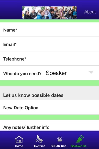 SPEAK NETWORK APP screenshot 4