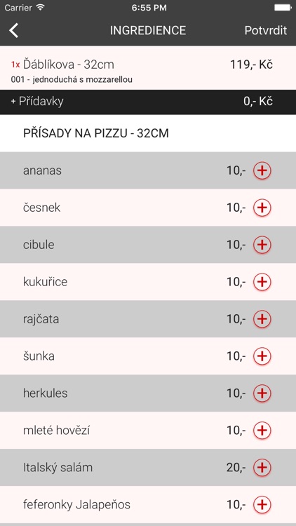 Pizzerie Čertovna screenshot-3