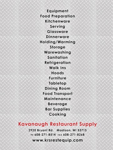 Kavanaugh Restaurant Supply screenshot 4