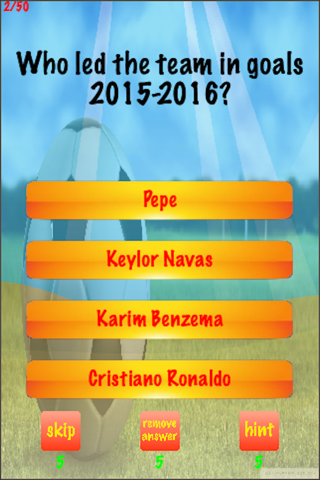 You Think You Know Me? Trivia for Real Madrid screenshot 2