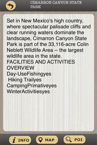New Mexico State Parks & National Parks Guide screenshot 4