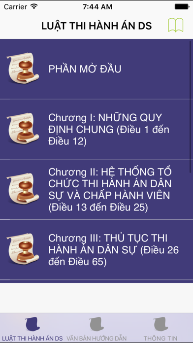 How to cancel & delete Luật Thi Hành Án Dân Sự 2008 from iphone & ipad 1