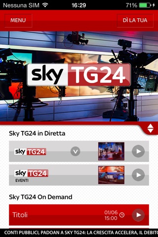 Sky TG24 screenshot 2