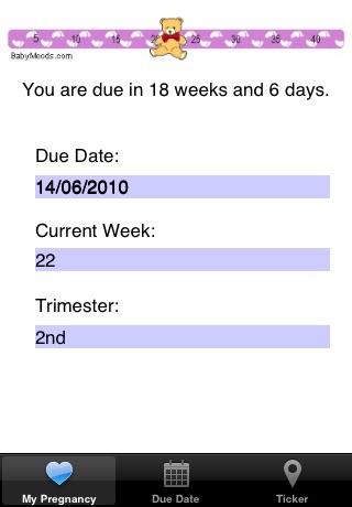 BabyMoods Full Term Countdown screenshot 3