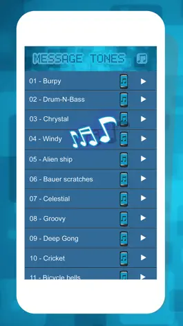 Game screenshot Message Tones – Best Music Notification Ringtone Alerts For Setting Your iPhone's Sound.s hack