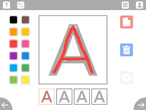 Alphabet Tracing Note screenshot 2